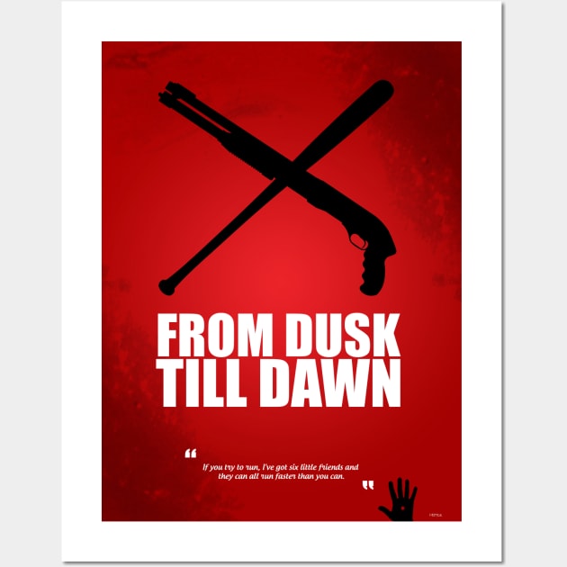 From Dusk Till Dawn - Alternative Fanart Wall Art by HDMI2K